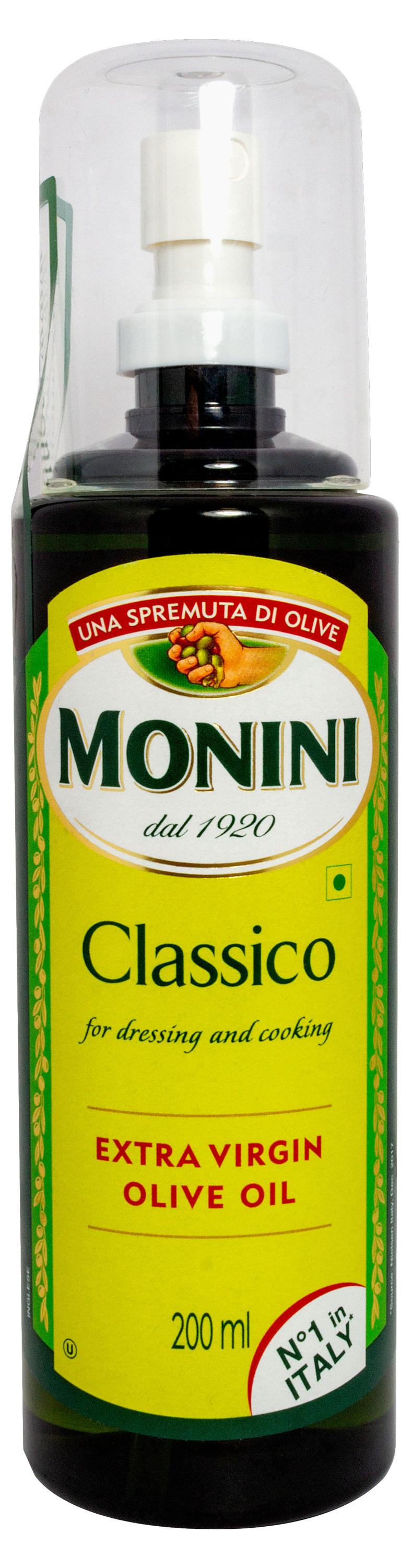 Масло оливковое Monini Classico нерафинированное extra virgin, 200 мл