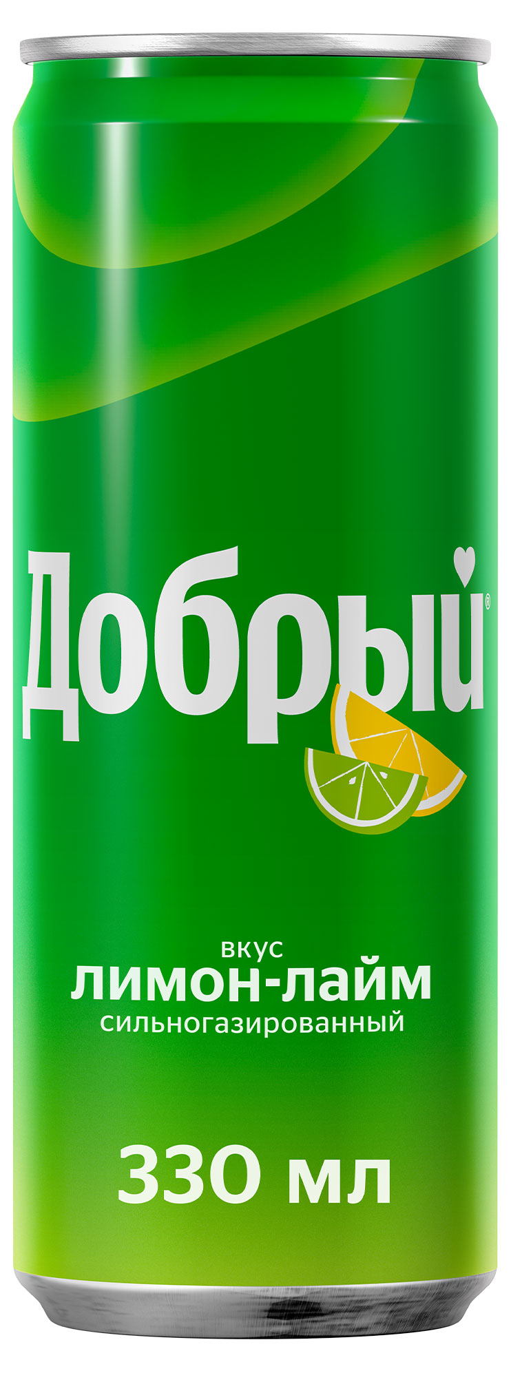 Напиток газированный Добрый Лимон-Лайм, 330 мл