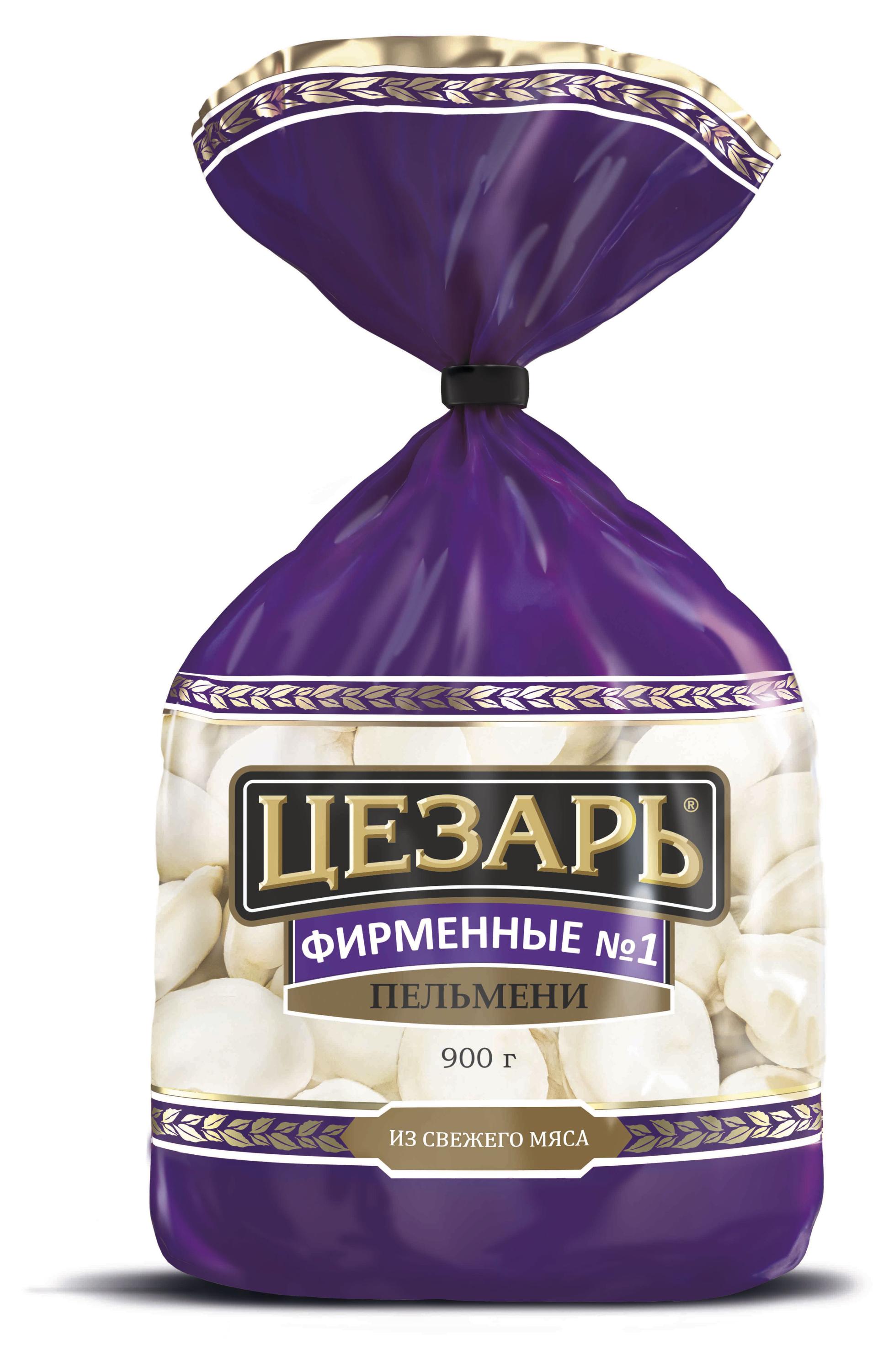 Пельмени Цезарь Фирменные 1, 900 г