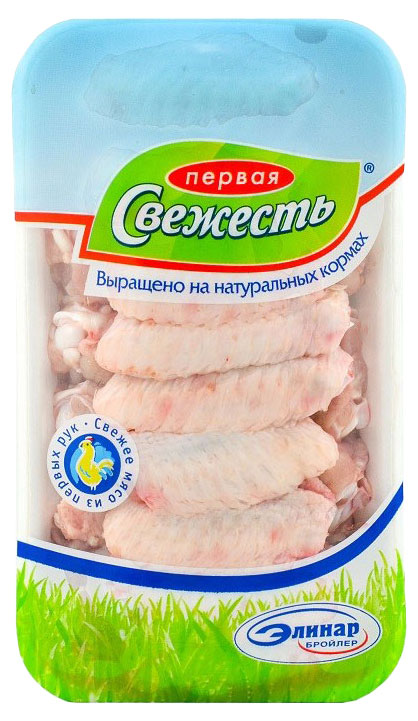 Крылья куриные Первая свежесть две части раздельно охлажденные, ~ 1,2 кг