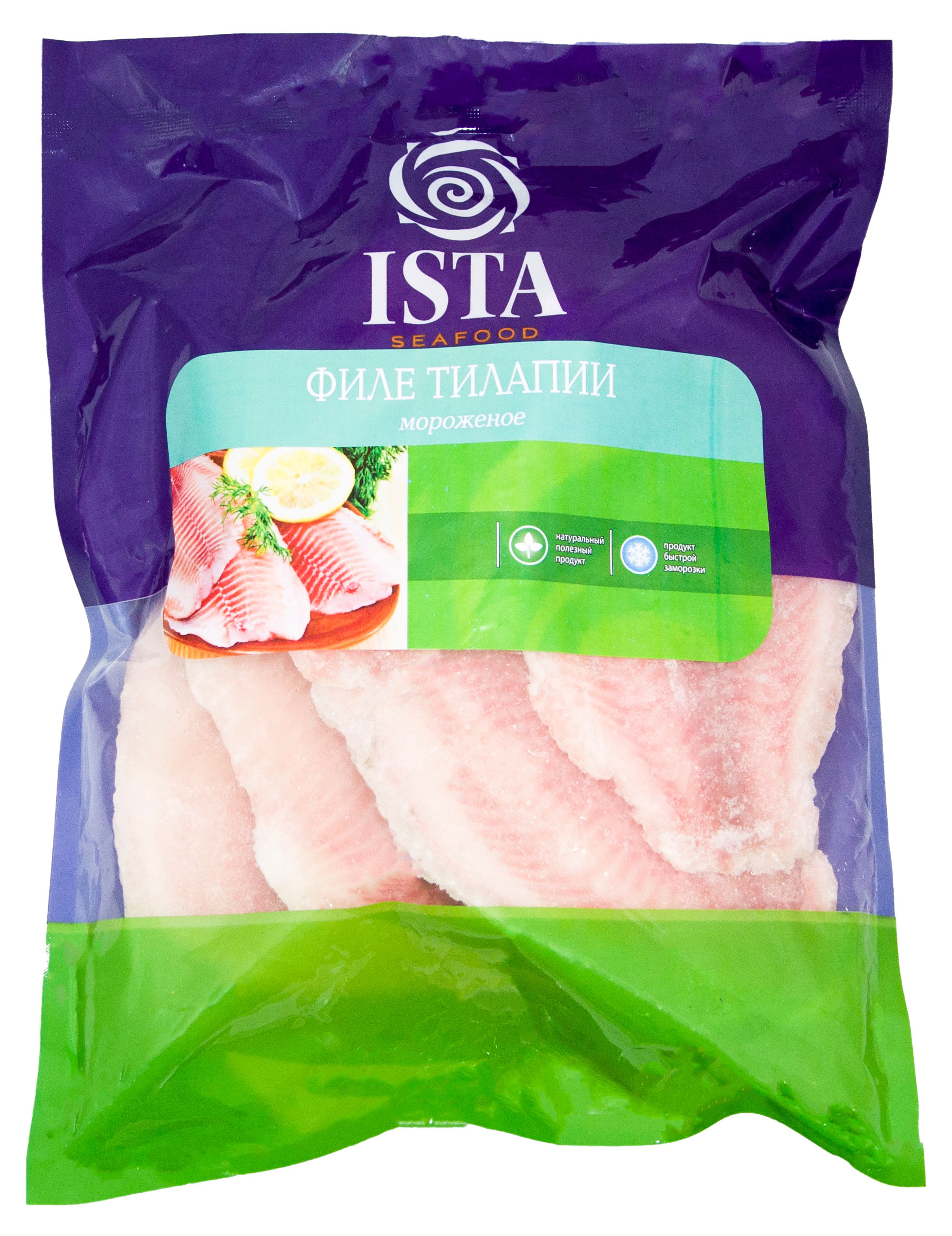 Тилапия замороженная Ista филе, 800 г