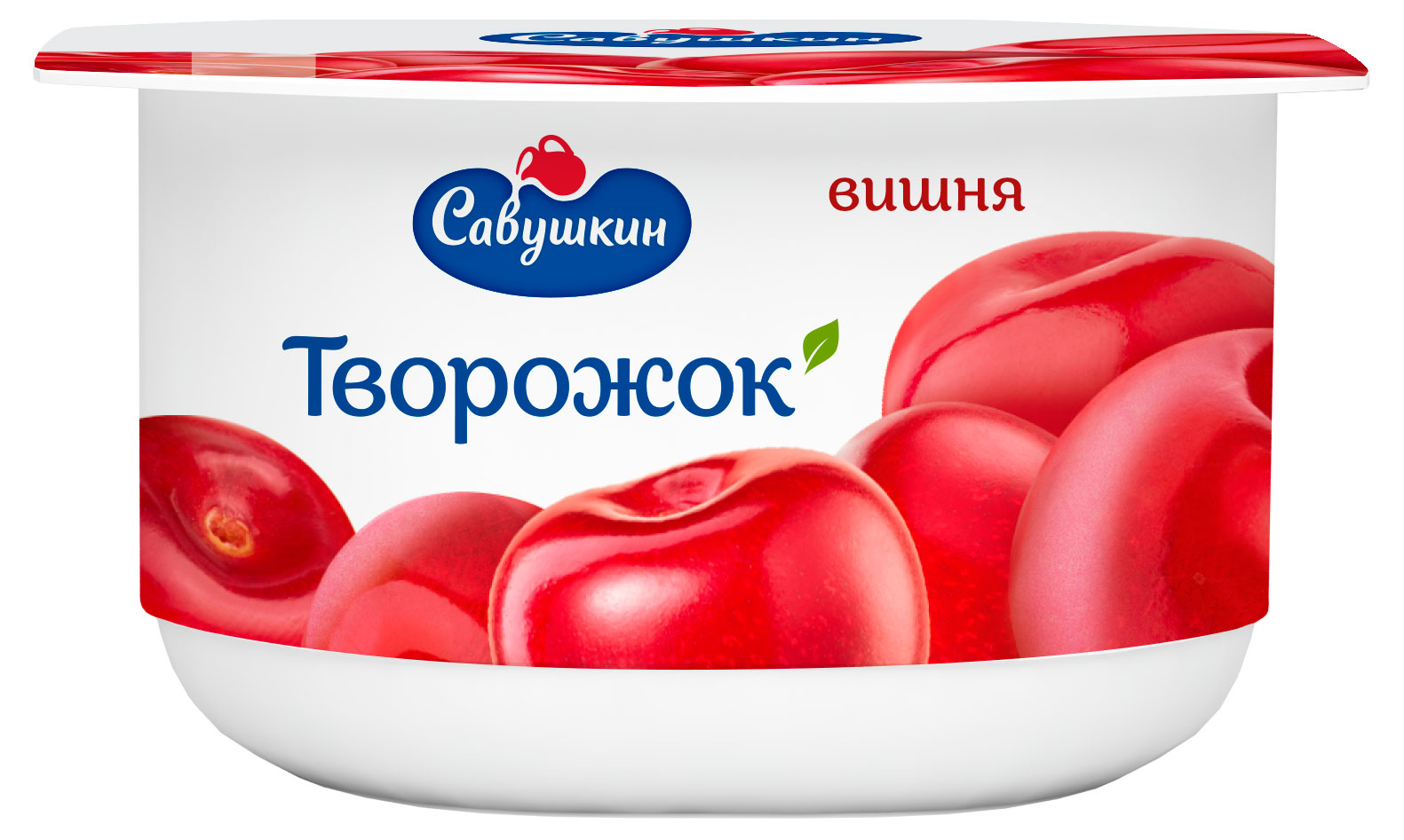 Творожок Савушкин вишня 3.5% Беларусь, 120 г