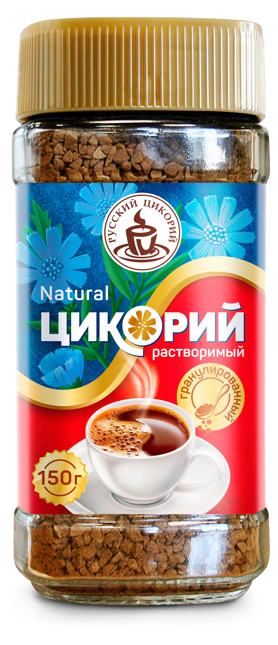 Цикорий растворимый Русский цикорий гранулированный, 150 г