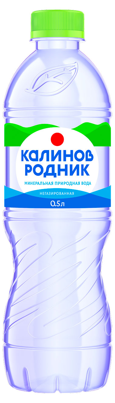 Вода Калинов Родник минеральная негазированная, 0,5 л
