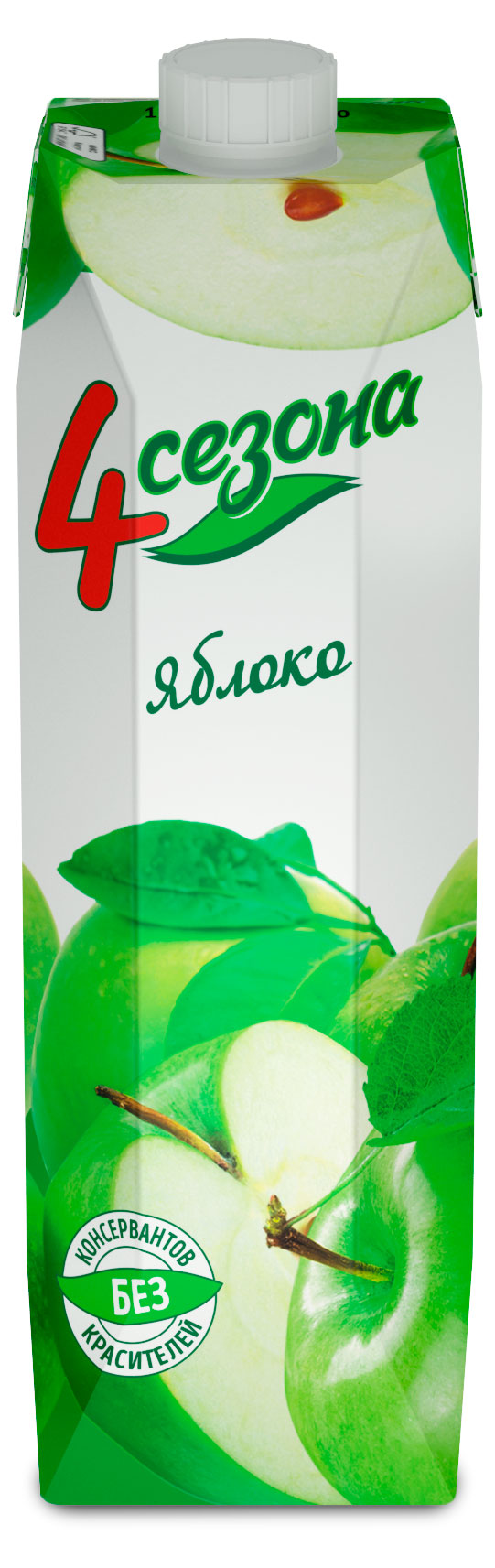 Нектар 4 Сезона яблоко, 1 л