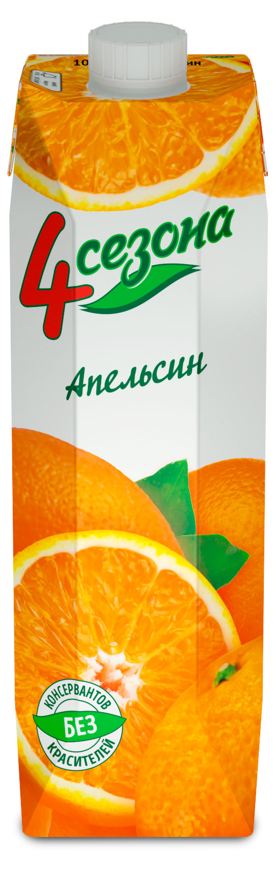 Нектар 4 Сезона апельcин, 1 л