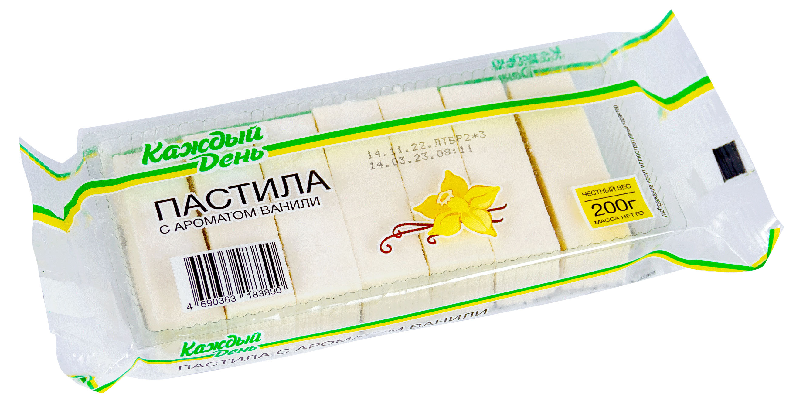 Пастила Каждый день ванильная, 200 г