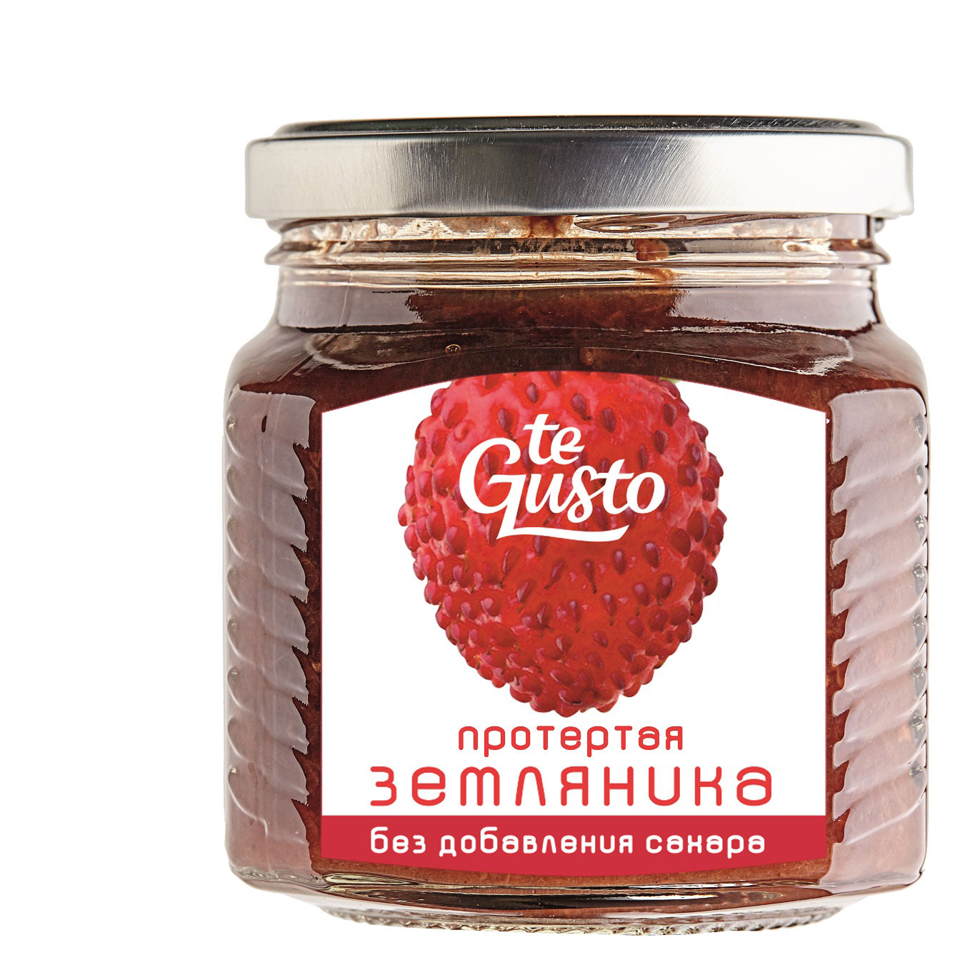 Земляника протертая te Gusto без сахара, 300 г