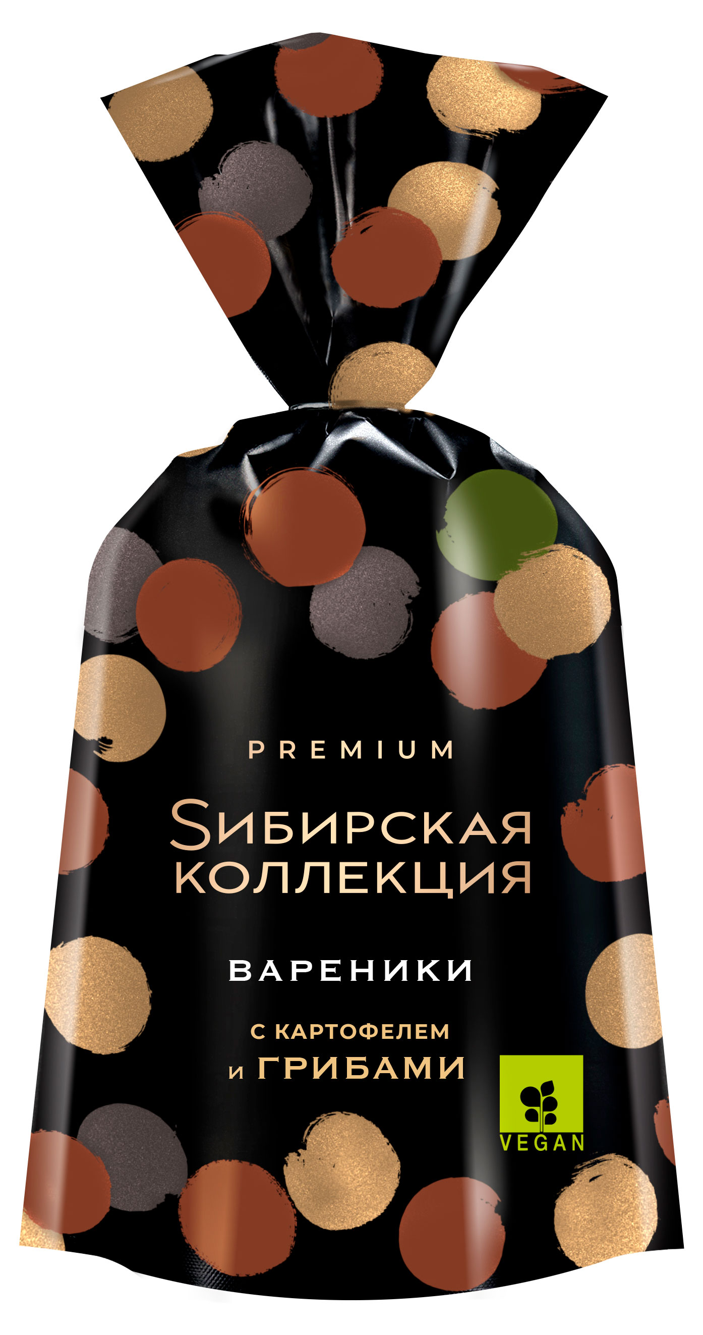 Вареники сытные Sибирская Коллекция Vegan с картофелем и грибами, 700 г