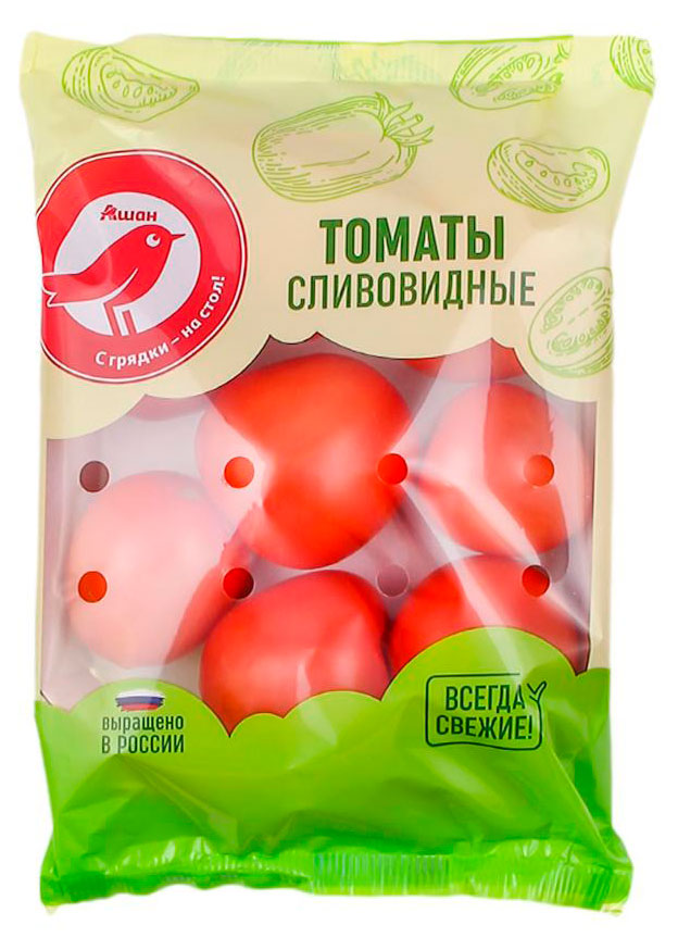 Томаты сливовидные АШАН Красная птица