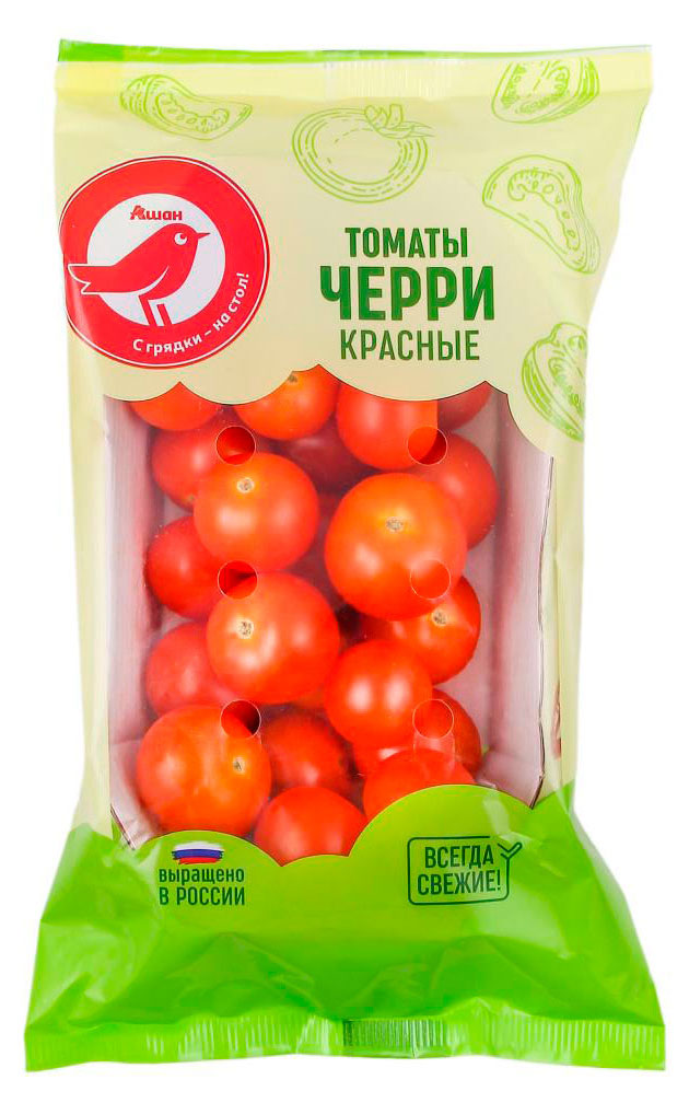 Томаты АШАН Красная птица Черри красные