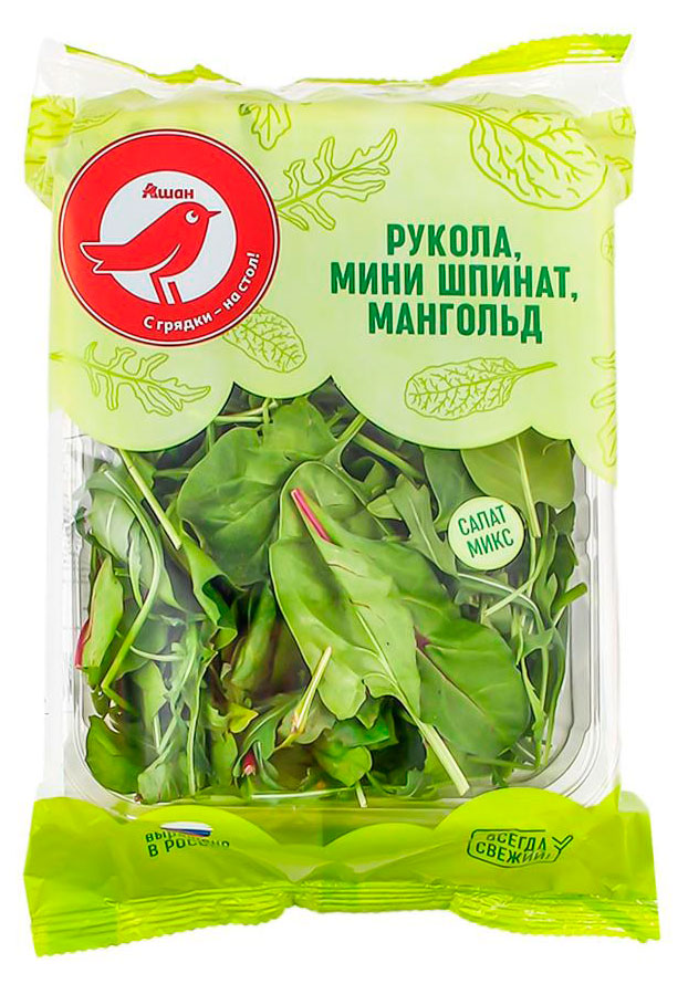 Салатный набор АШАН Красная птица руккола
