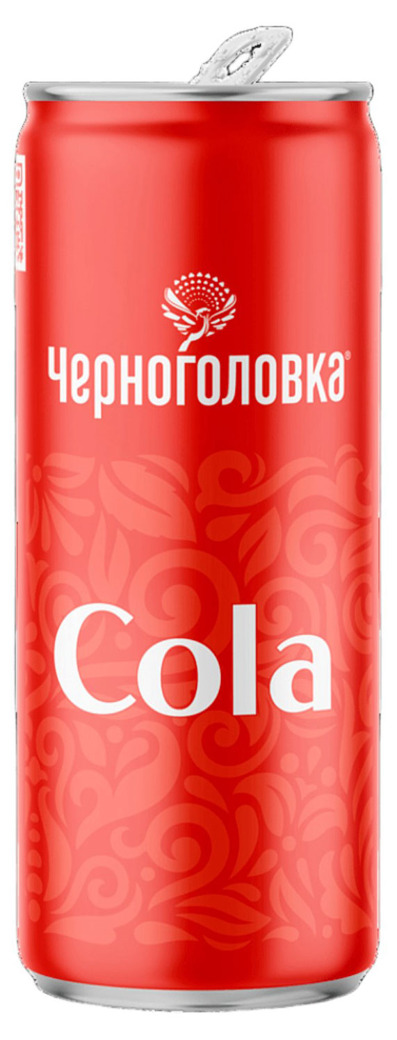 Напиток газированный Черноголовка Кола, 330 мл
