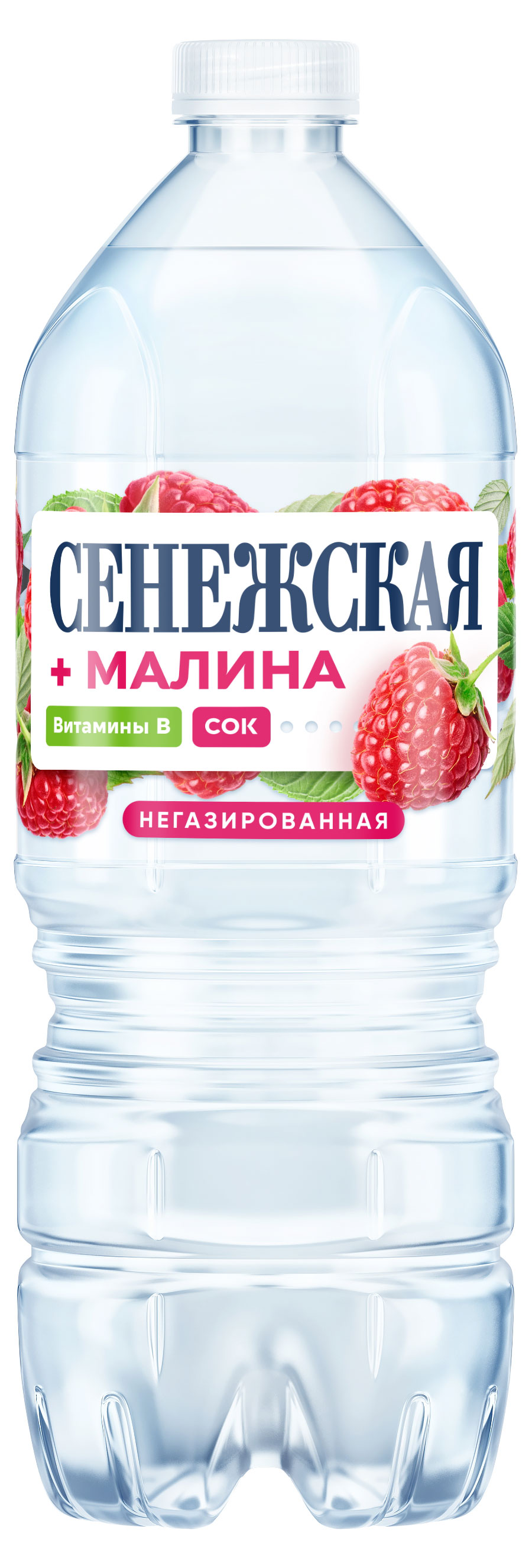 Вода питьевая Сенежская малина негазированная, 1 л