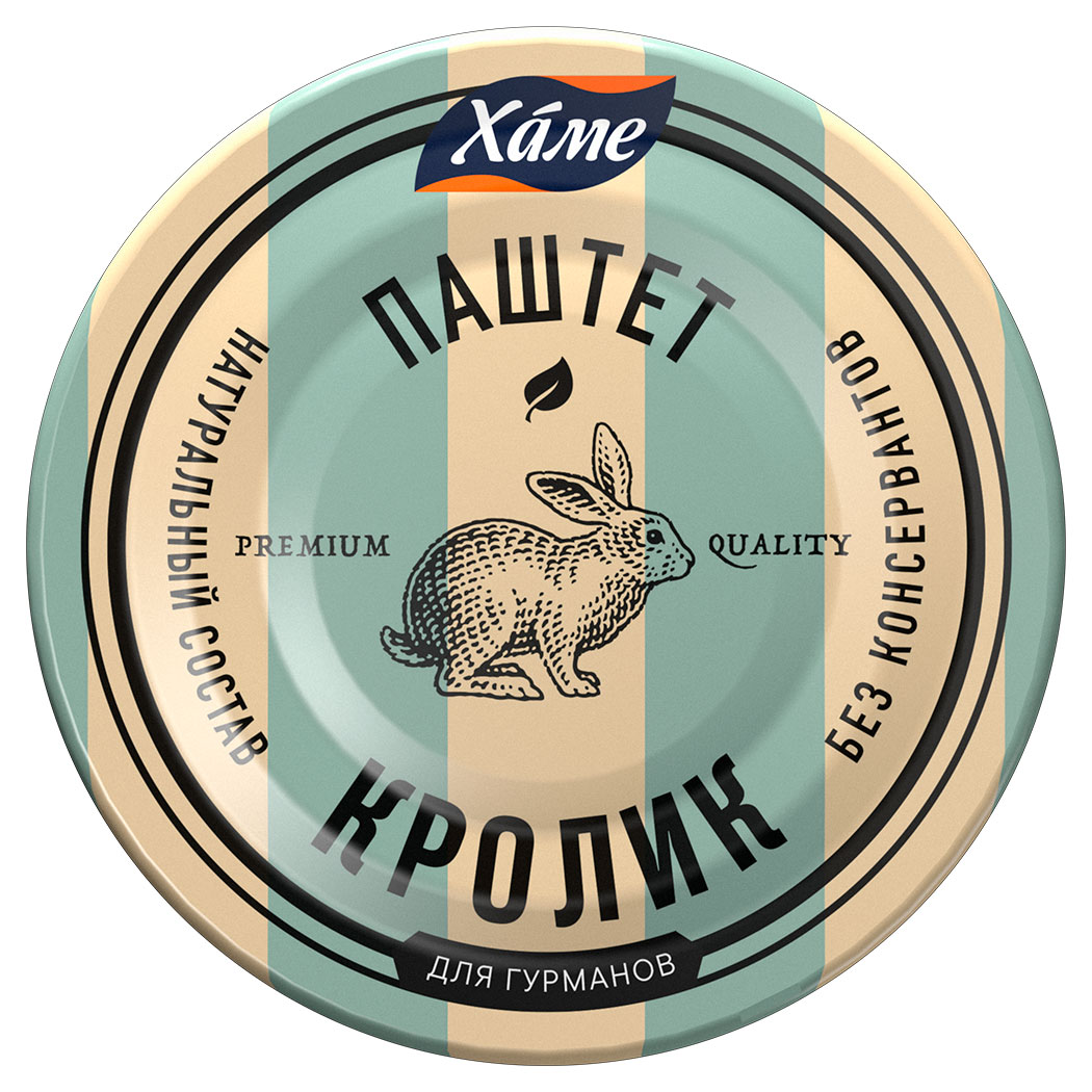 Паштет из мяса кролика Hame, 100 г