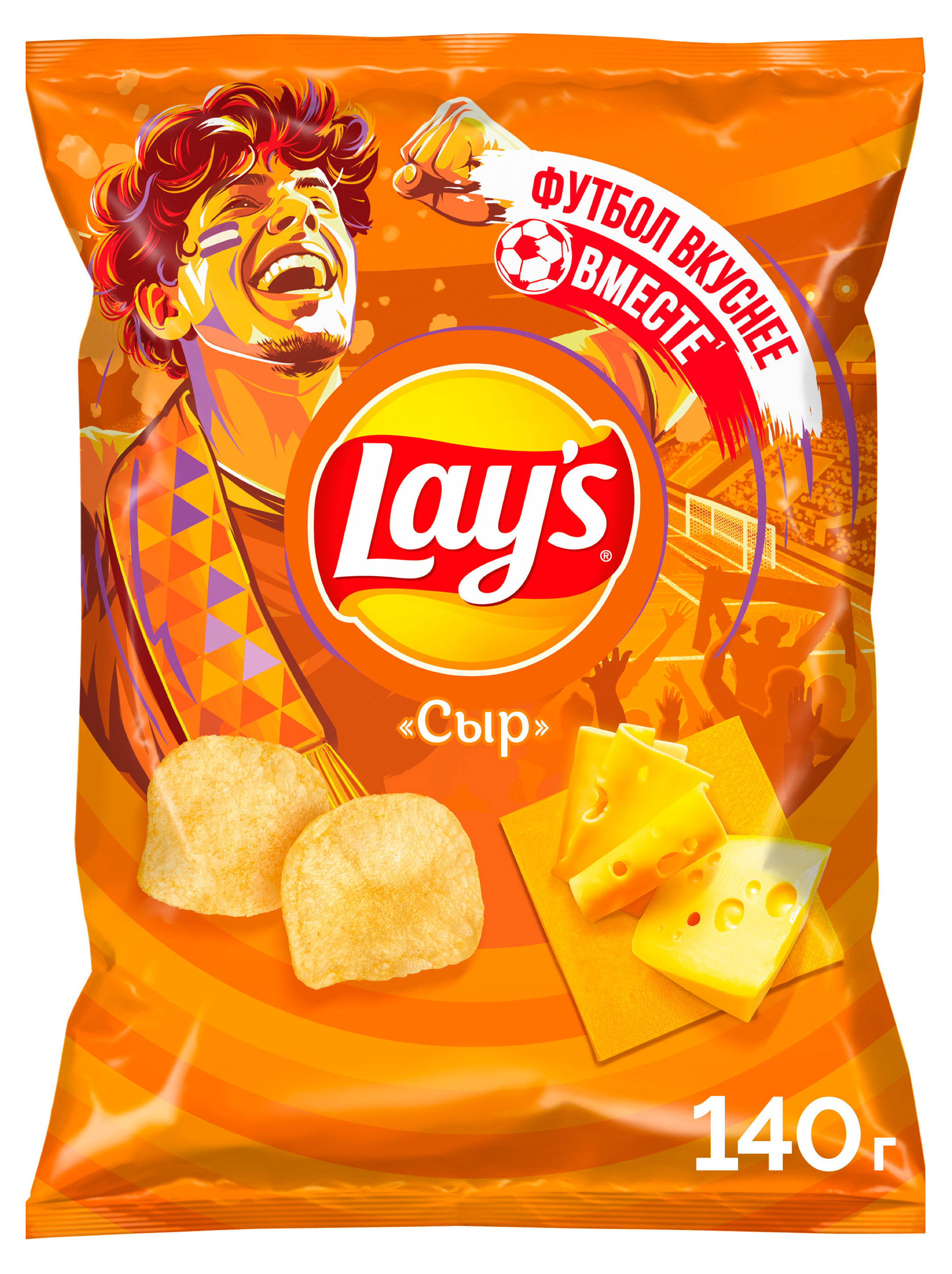Чипсы картофельные Lay's со вкусом сыра, 140 г