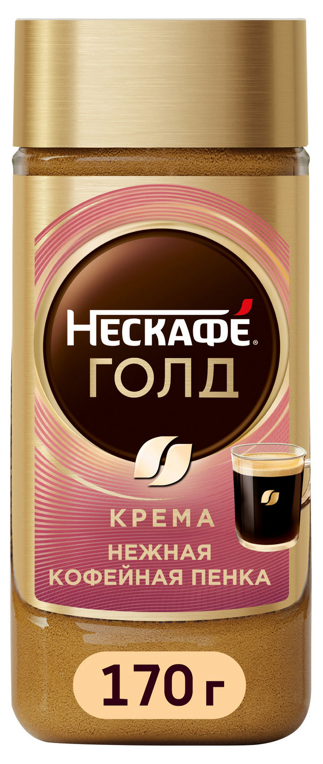 Кофе растворимый Нескафе Голд Крема, 170 г
