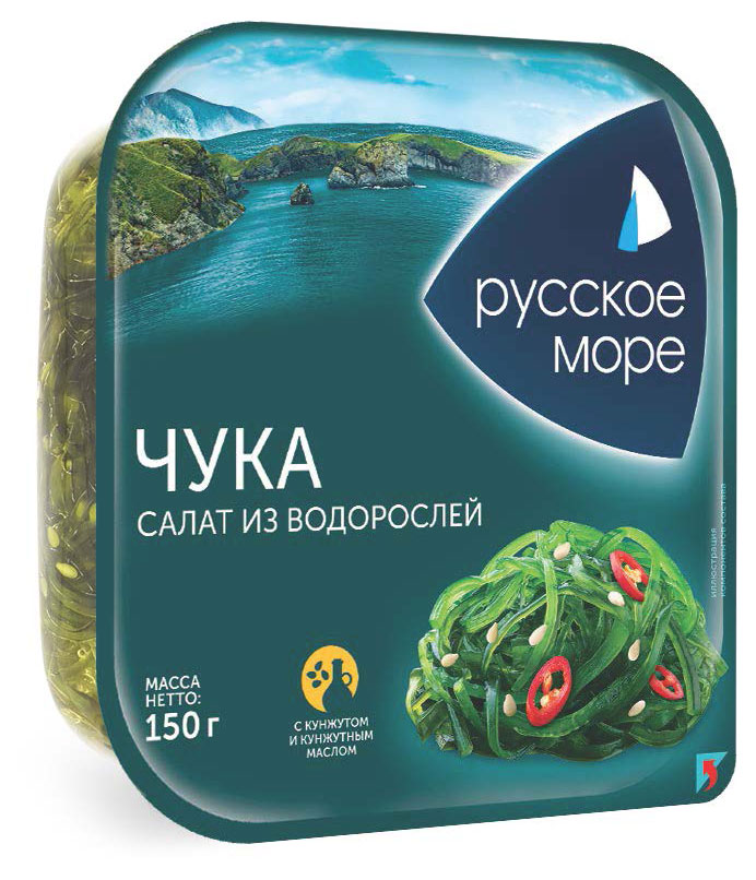 Салат Русское море из водорослей чука, 150 г
