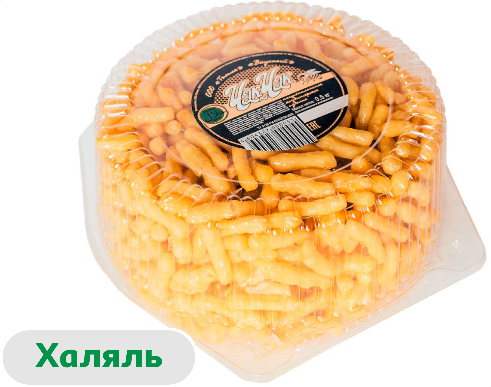 Чак-чак медовый Тамле с натуральным медом халяль, 500 г