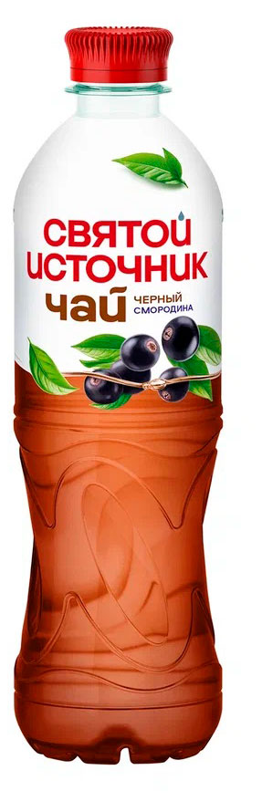 Чай черный холодный Святой Источник Смородина, 0,5 л