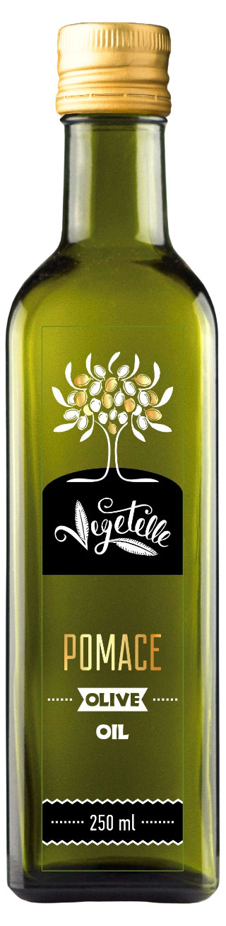 Масло оливковое Vegetelle рафинированное с добавлением нерафинированного, 250 мл