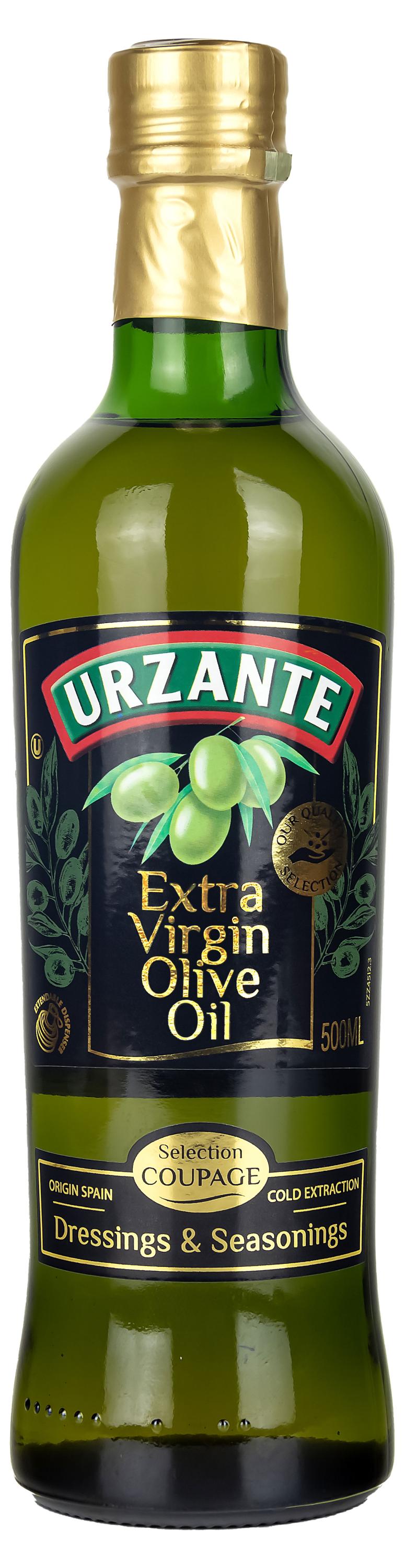 Масло оливковое Urzante Нерафинированное extra virgin Испания, 0,5 л