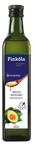 Масло авокадо Finkola рафинированное Новая Зеландия, 500 мл
