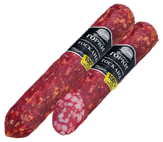 Колбаса сырокопченая Ближние Горки Тоскана, ~ 0,6 кг