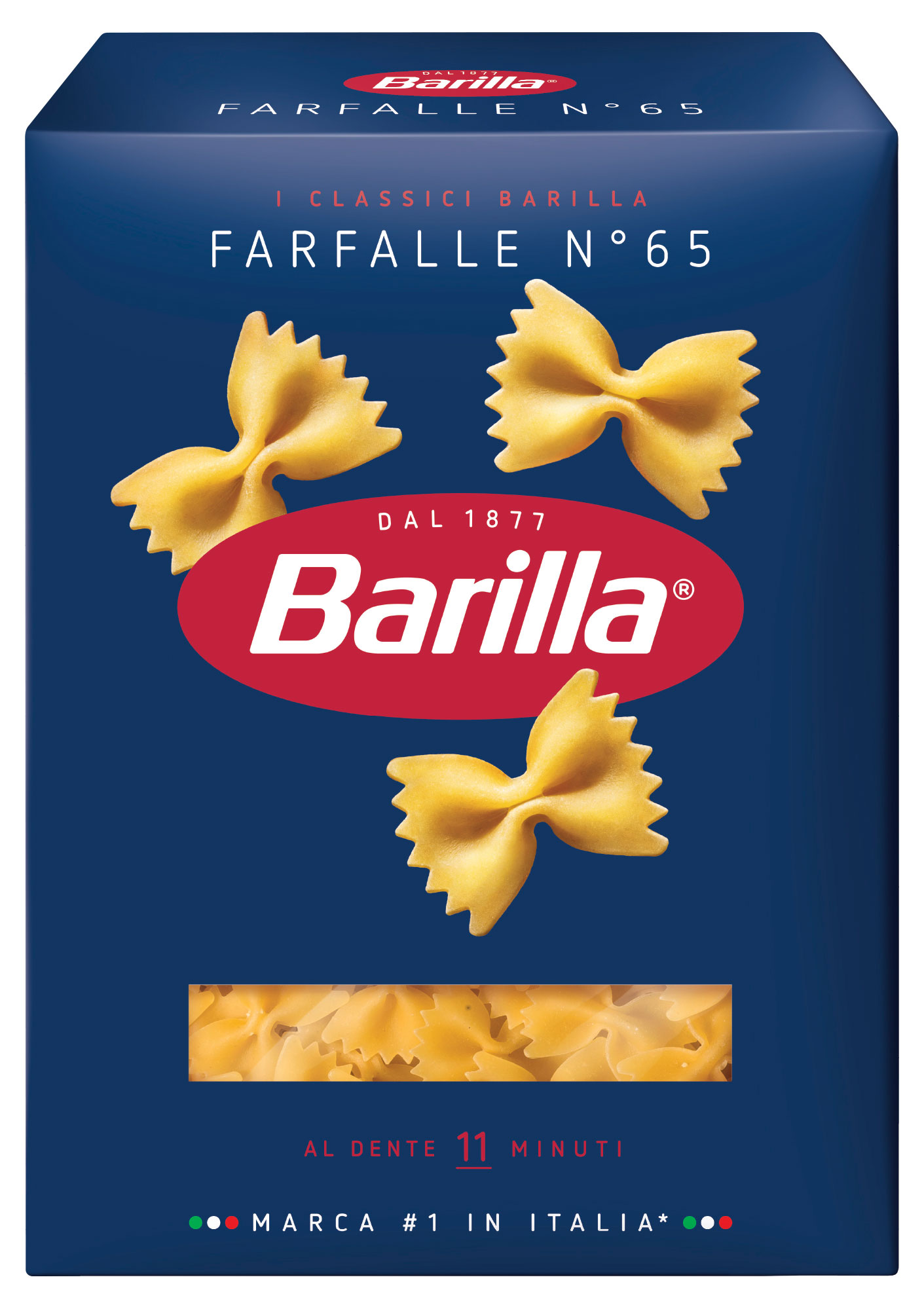 Макаронные изделия Barilla Фарфалле 65 из твердых сортов пшеницы Италия, 400 г
