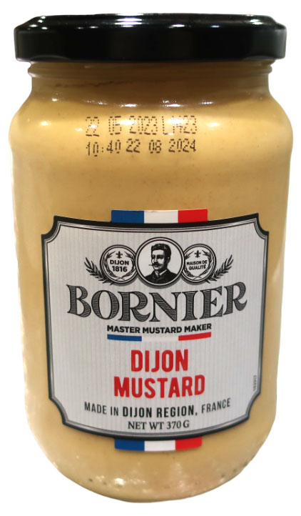 Горчица Bornier Дижонская Франция, 370 г