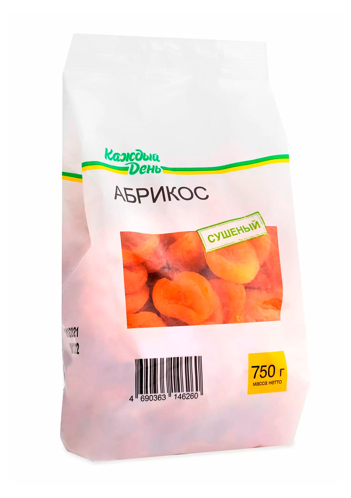 Абрикос Каждый день сушеный без косточек, 750 г
