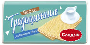 Вафли Традиционные вафли со сливочным вкусом, 100 г