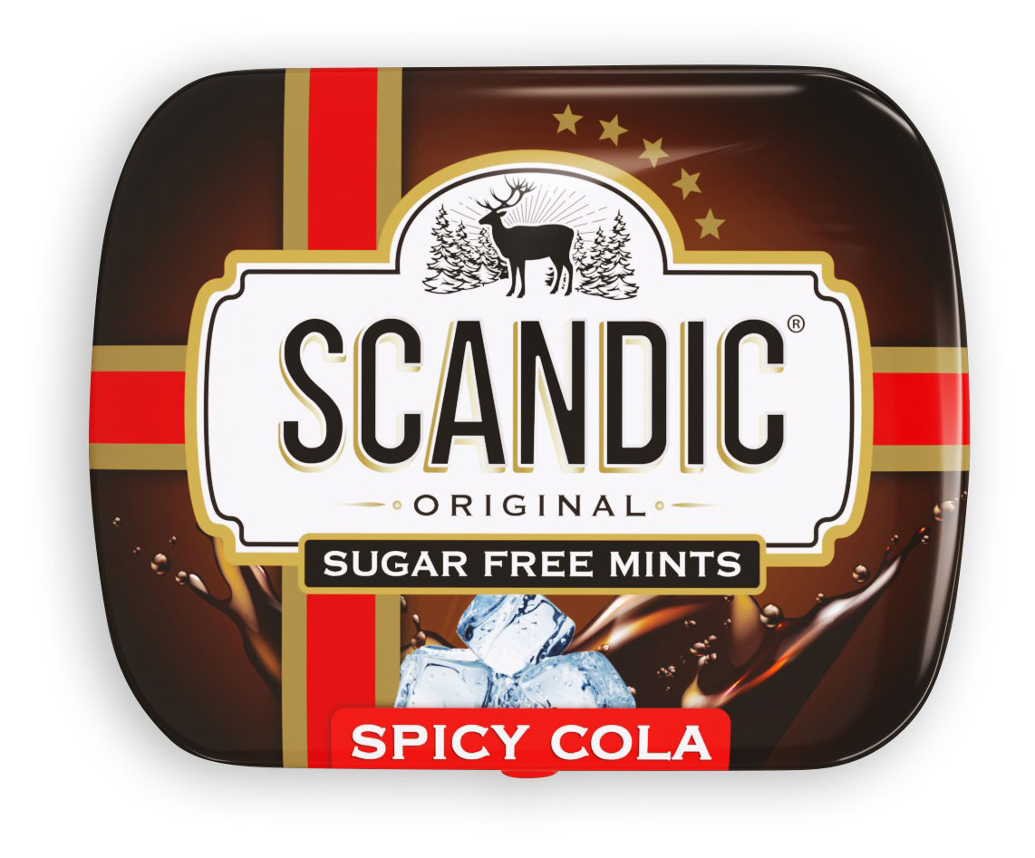 Драже Scandic Кола без сахара, 14 г