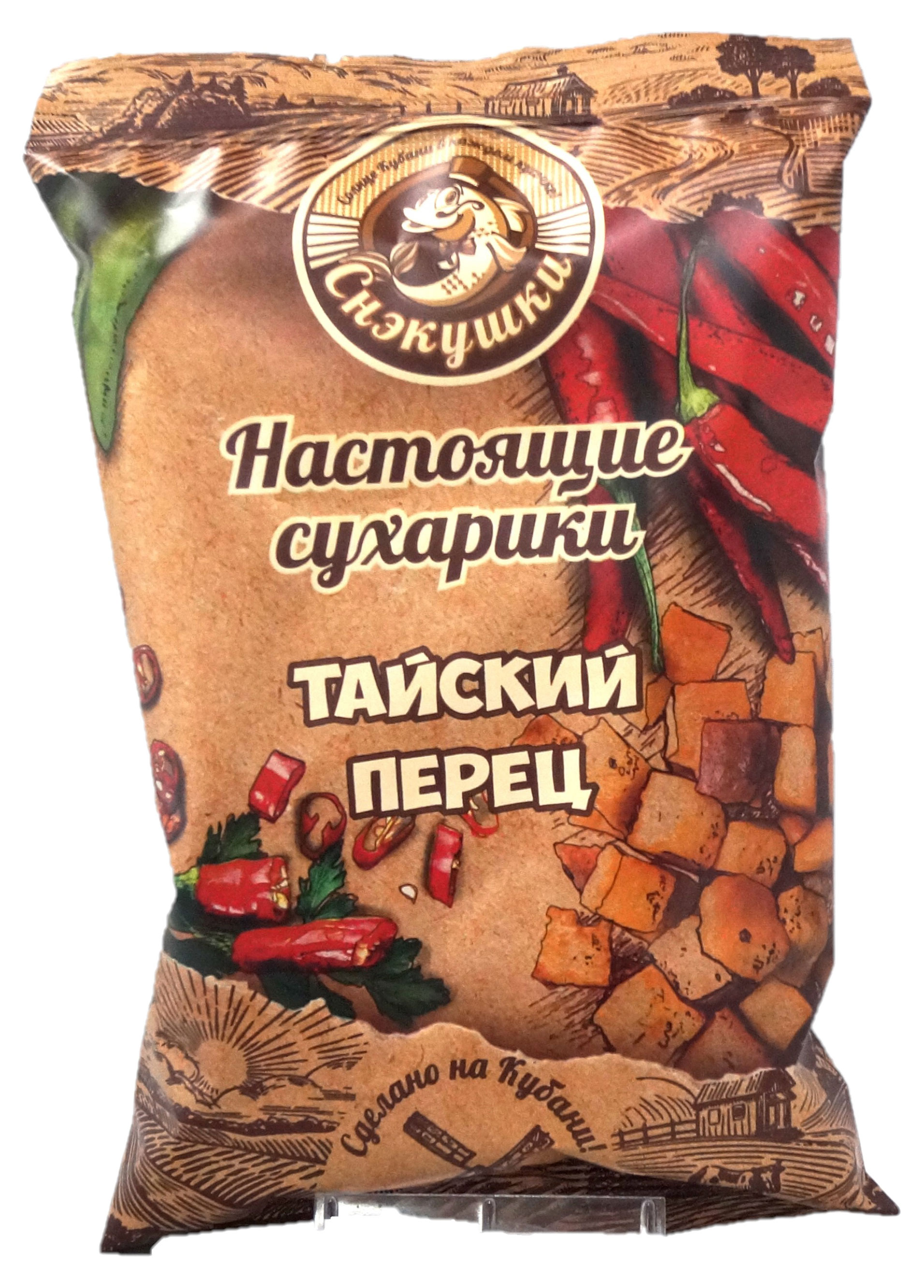 Сухарики Снэкушки тайский перец , 80 г