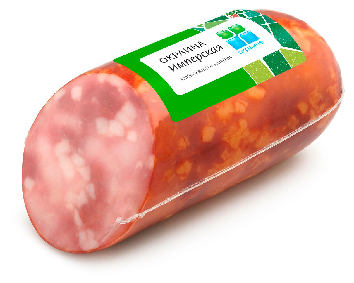 Колбаса варено-копченая Окраина Имперская, ~ 0,3 кг