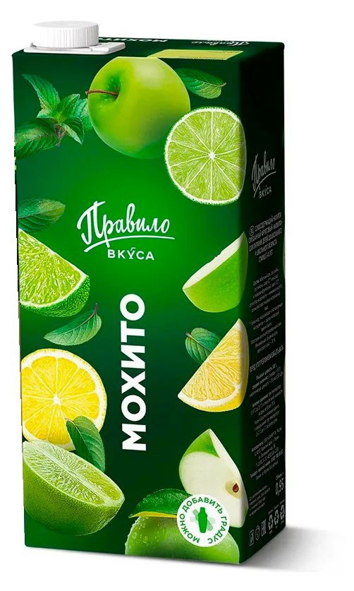 Напиток сокосодержащий Правило вкуса Мохито, 950 мл