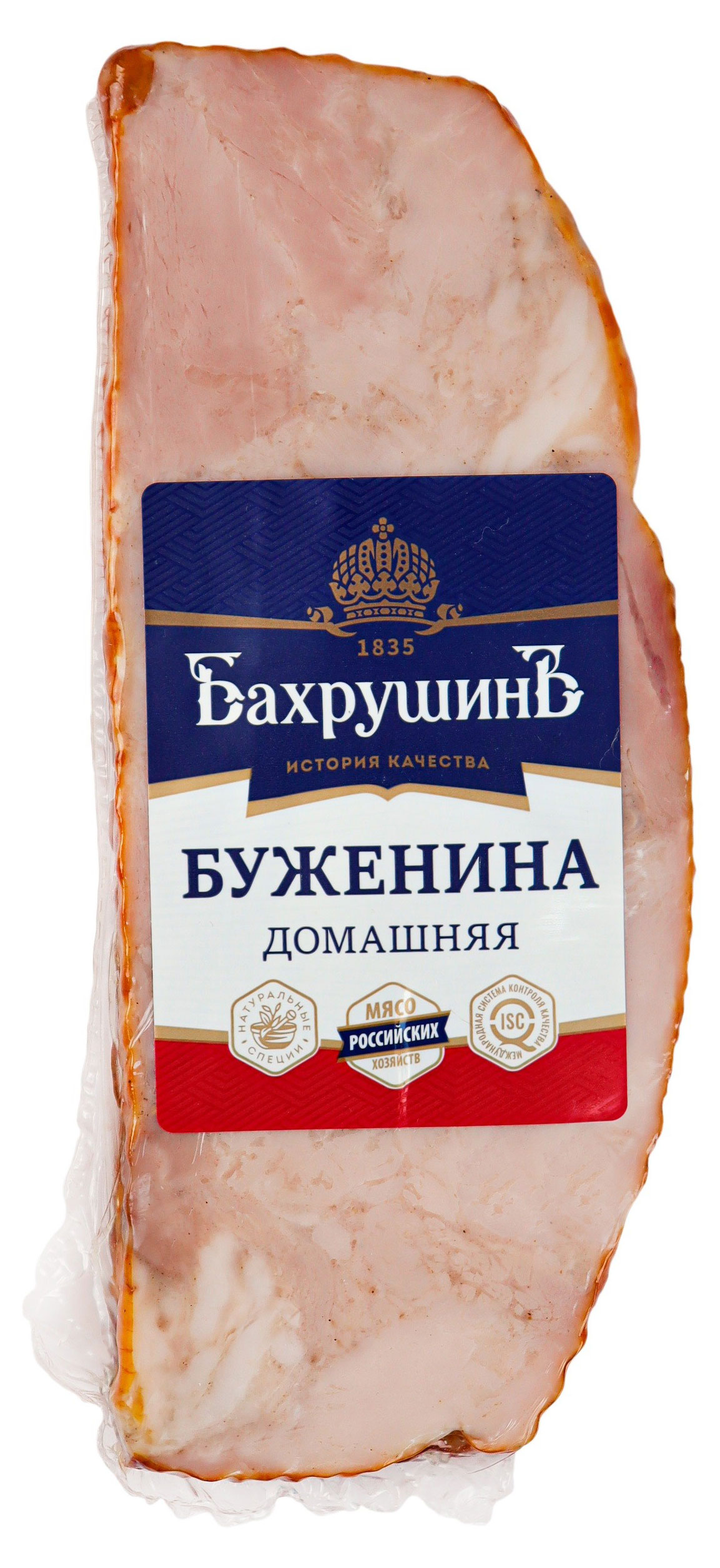 Буженина варено-копченая Бахрушинъ Домашняя, ~ 0,5 кг