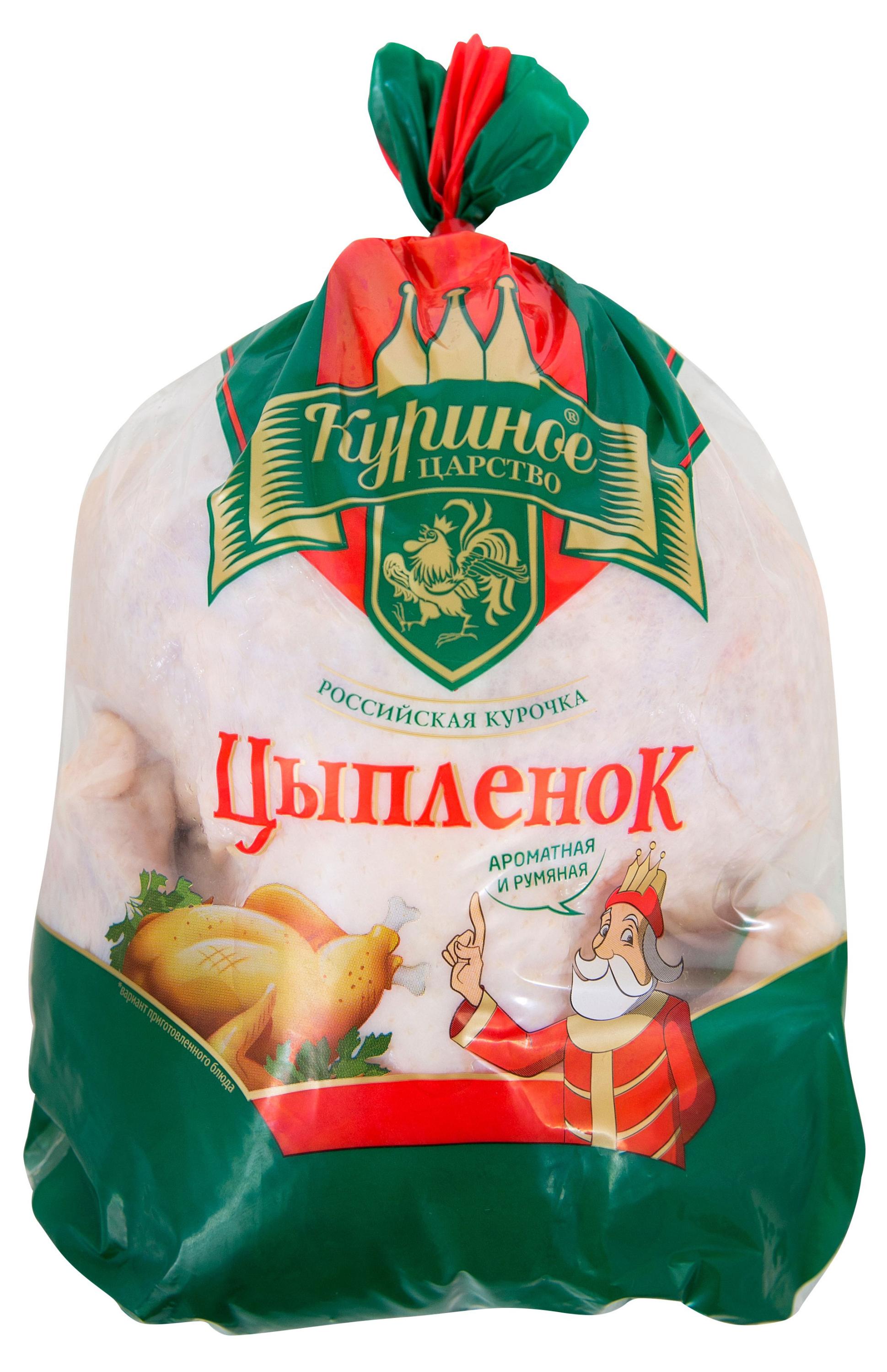 Тушка цыпленка-бройлера Куриное Царство 1 сорта охлажденная, ~ 2,2 кг