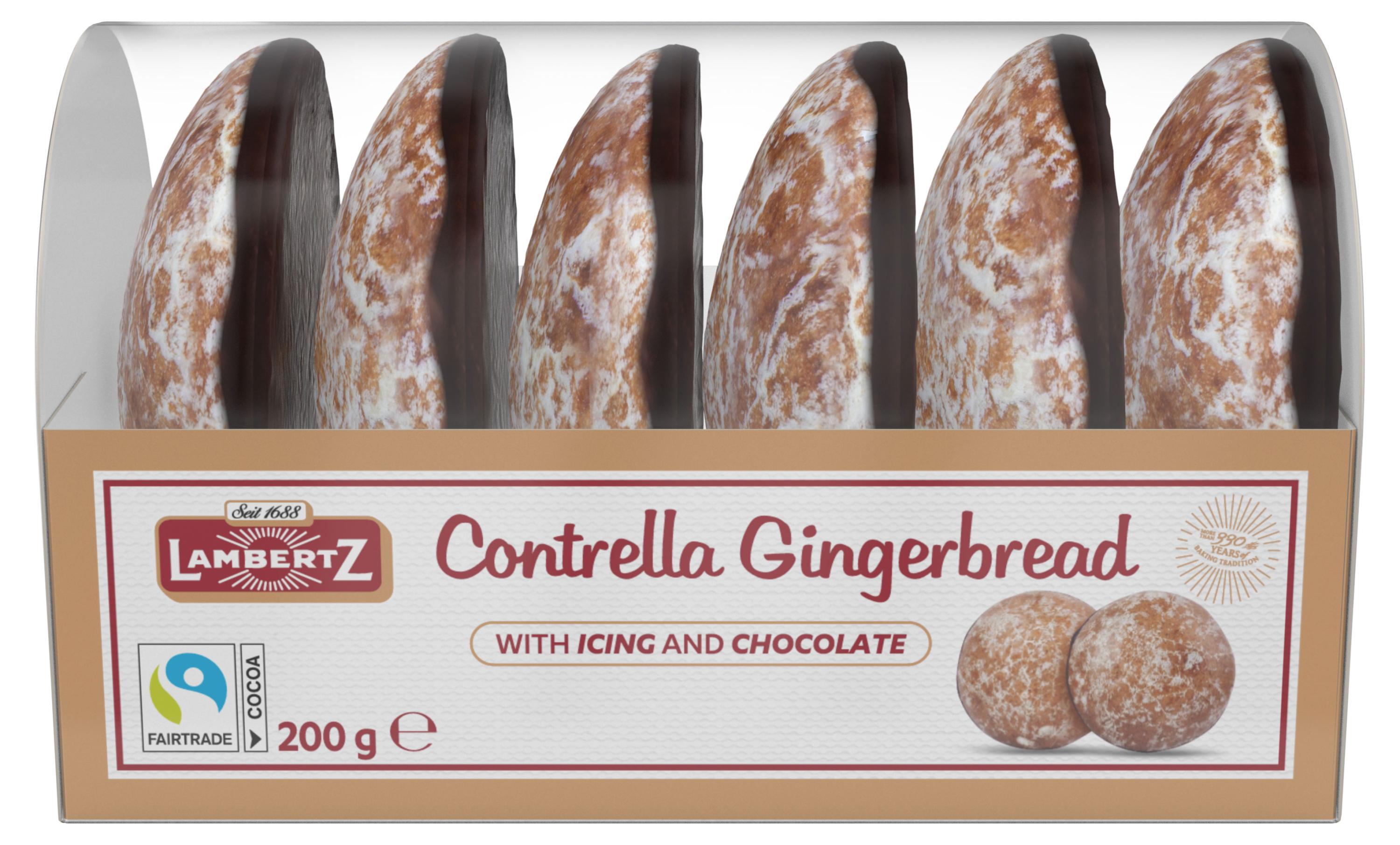 Печенье Lambertz Contrella Gingerbread, 200 г