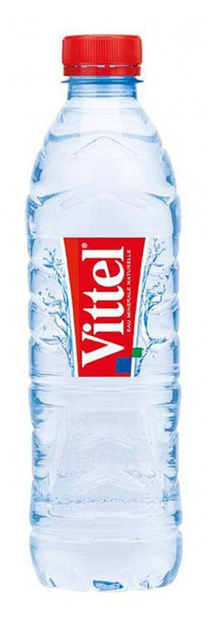 Вода минеральная Vittel негазированная Франция, 500 мл