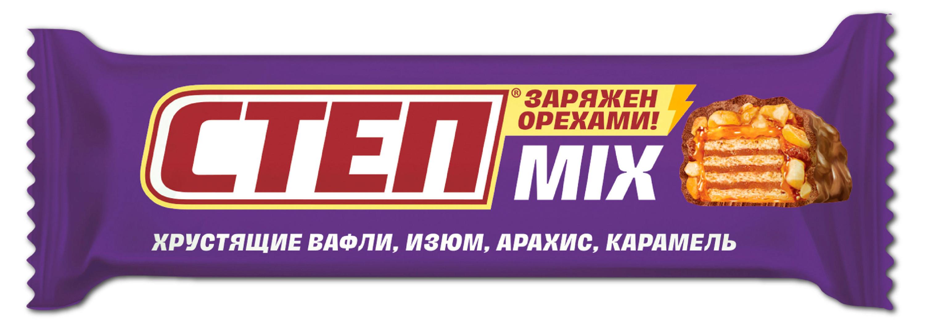 Шоколадный батончик СТЕП MIX, 40 г