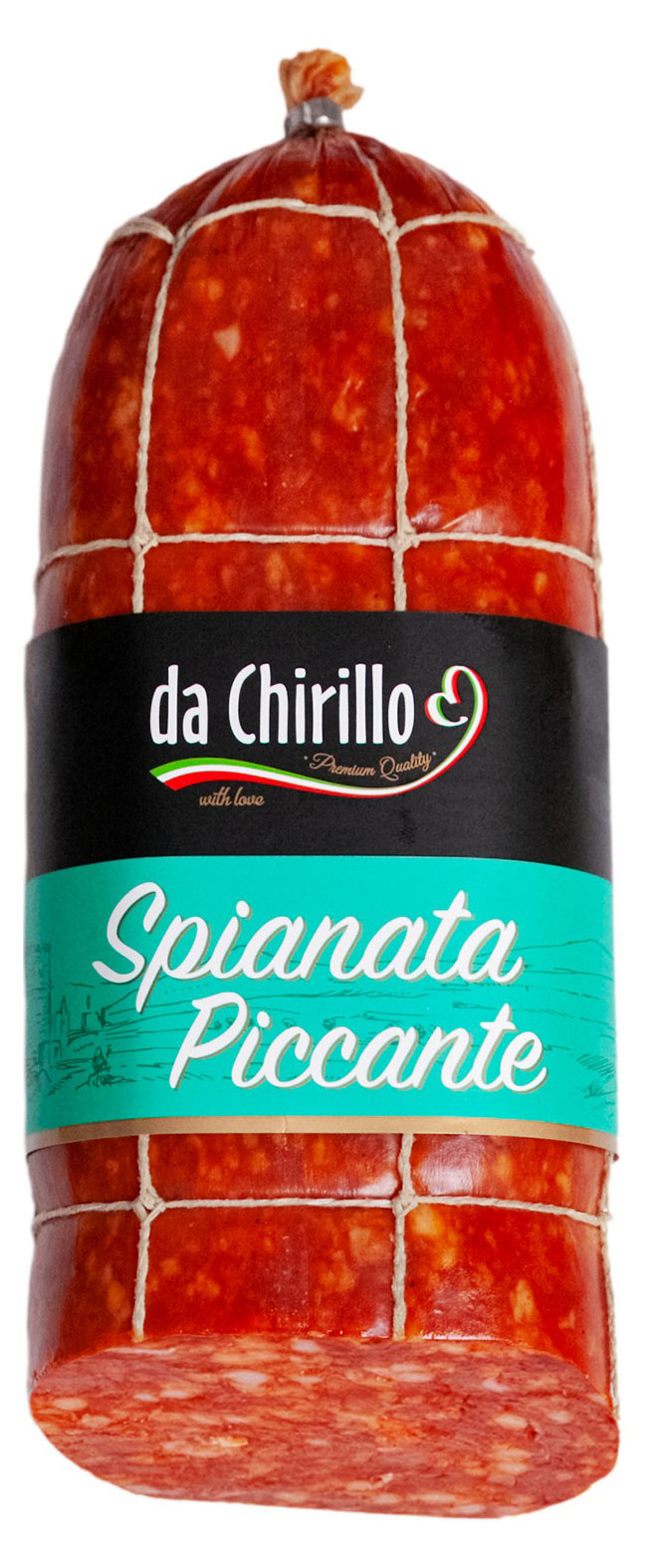 Колбаса сыровяленая da Chirillo Spianata Piccante, ~ 750 г
