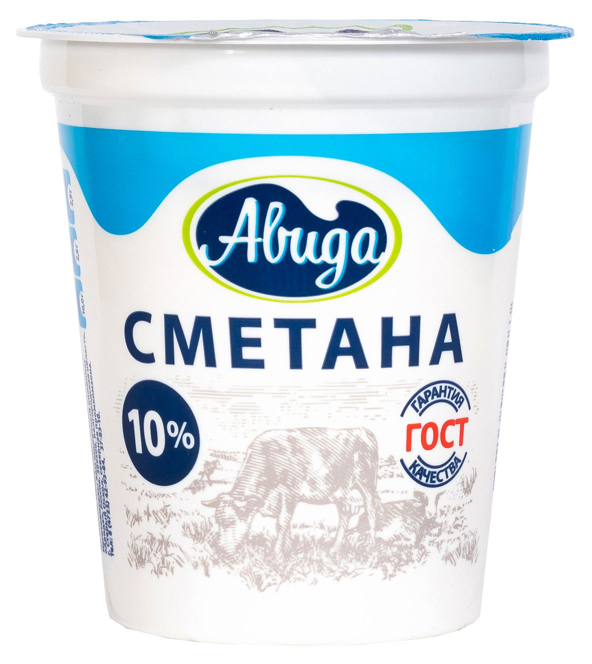 Сметана Авида 10% БЗМЖ, 300 г