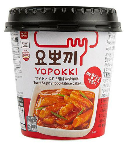 Рисовые клецки Young Poong остро-сладкие Корея, 140 г