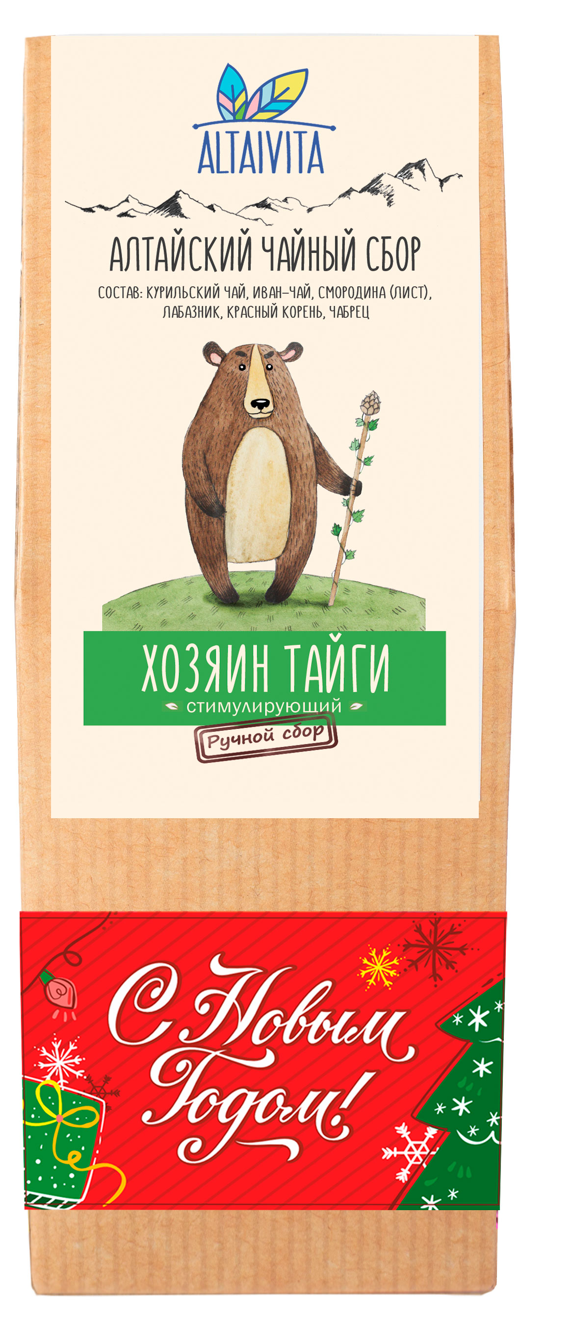 Чай травяной Altaivita Хозяин Тайги, 70 г