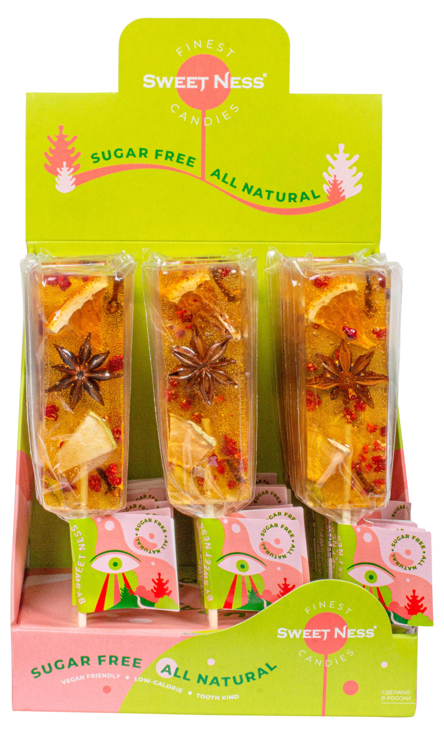 Карамель леденцовая Sweet Ness Глинтвейн, 30 г, 1 шт