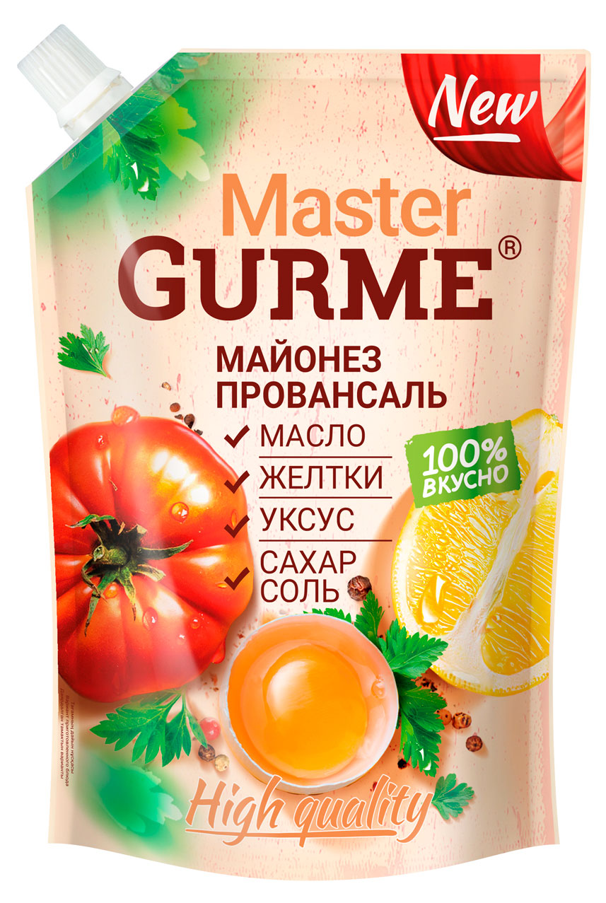 Майонез Master Gurme Провансаль 50.5% охлажденный, 700 мл