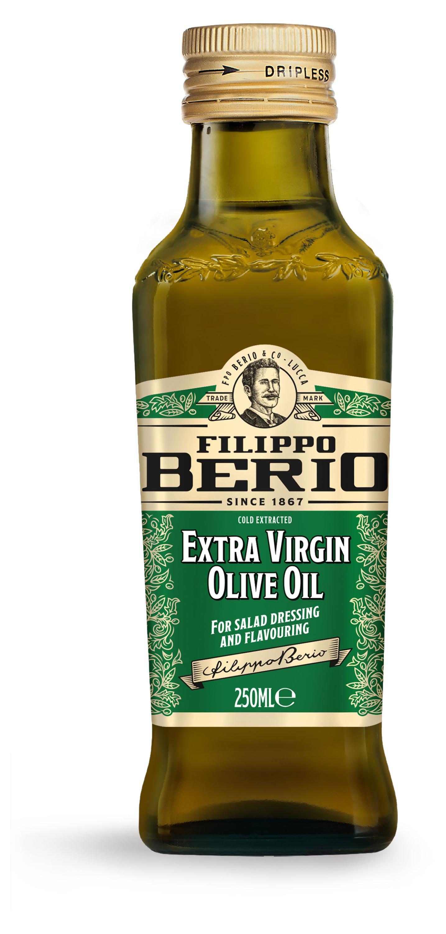 Масло оливковое Filippo Berio Extra Virgin нерафинированное, 250 мл