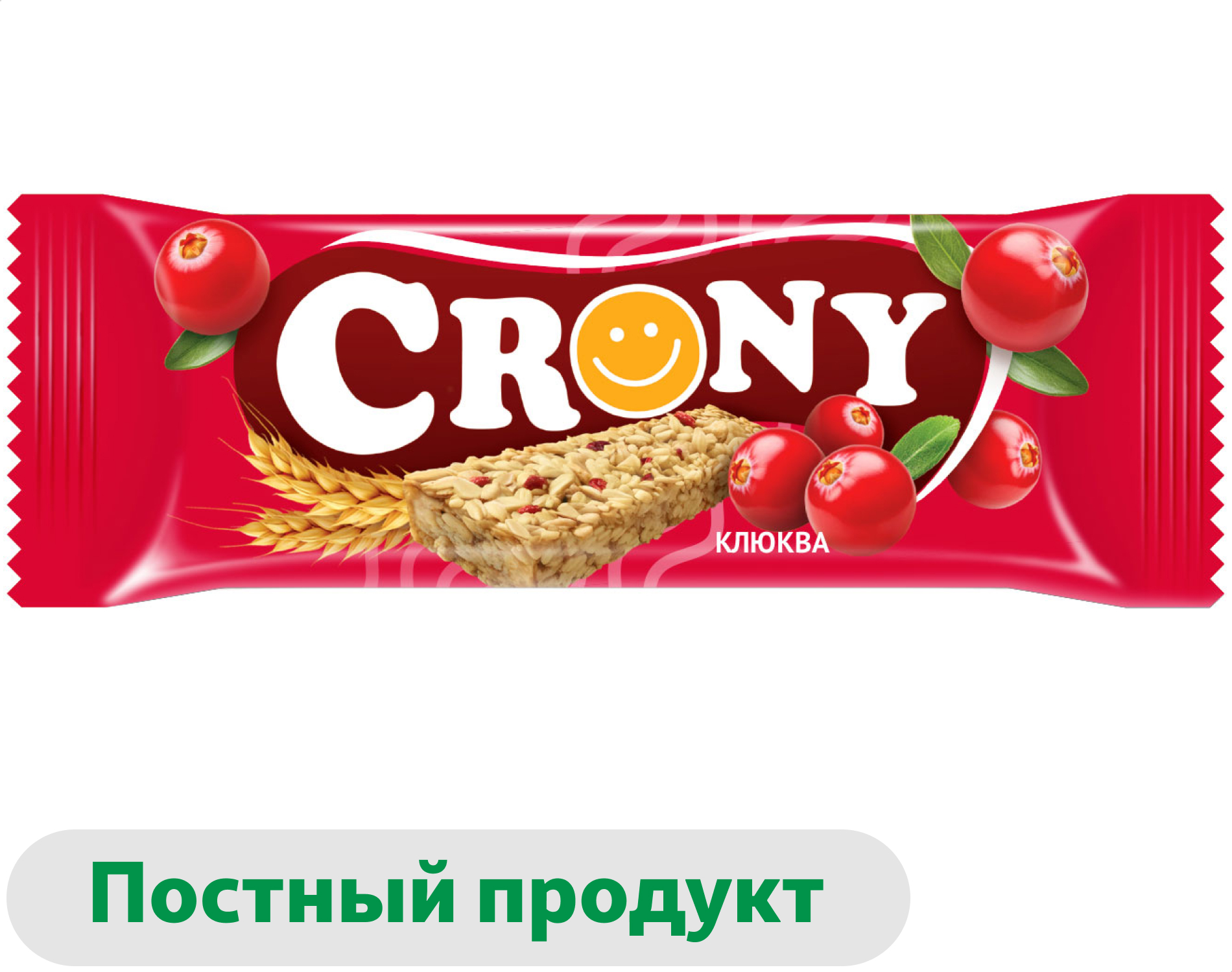 Батончик-мюсли Леовит Crony Клюква, 50 г