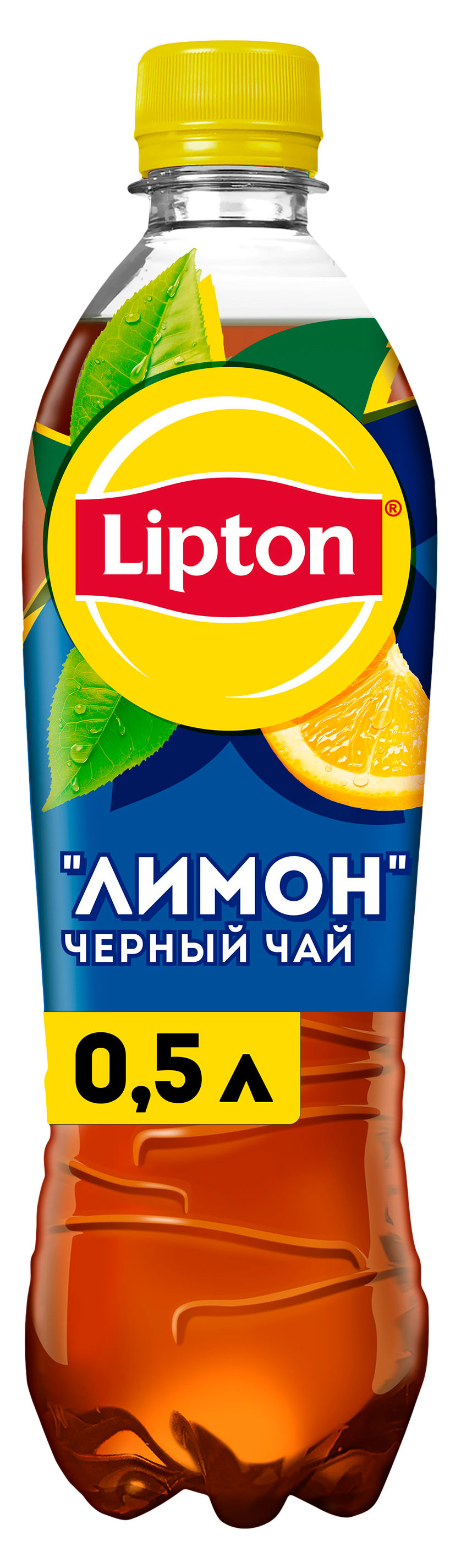 Чай черный Lipton лимон, 500 мл